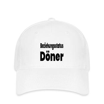 Kebab - Casquette Flexfit - blanc - Devant