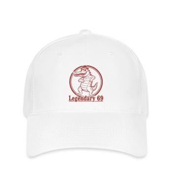 Legendary 69 - Flexfit Cap - Weiß - Vorne