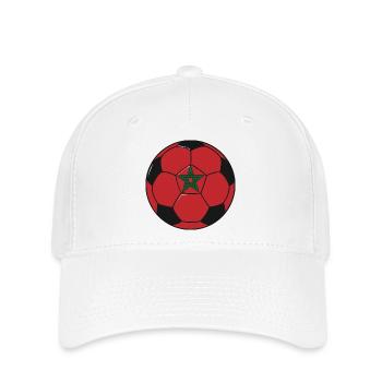 Football_team_Morocco - Flexfit Cap - white - Front
