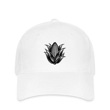 Maïs - Casquette Flexfit - blanc - Devant