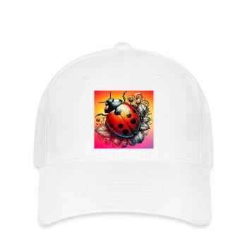ladybird - Flexfit Cap - white - Front