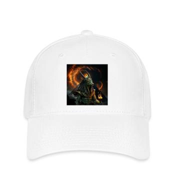 Anubis: Feuerkrieger - Flexfit Cap - Weiß - Vorne