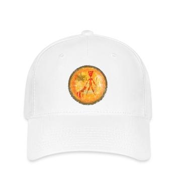 Sun Indigenous Silhouette - Flexfit Cap - white - Front