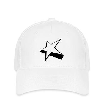 Star - Casquette Flexfit - blanc - Devant