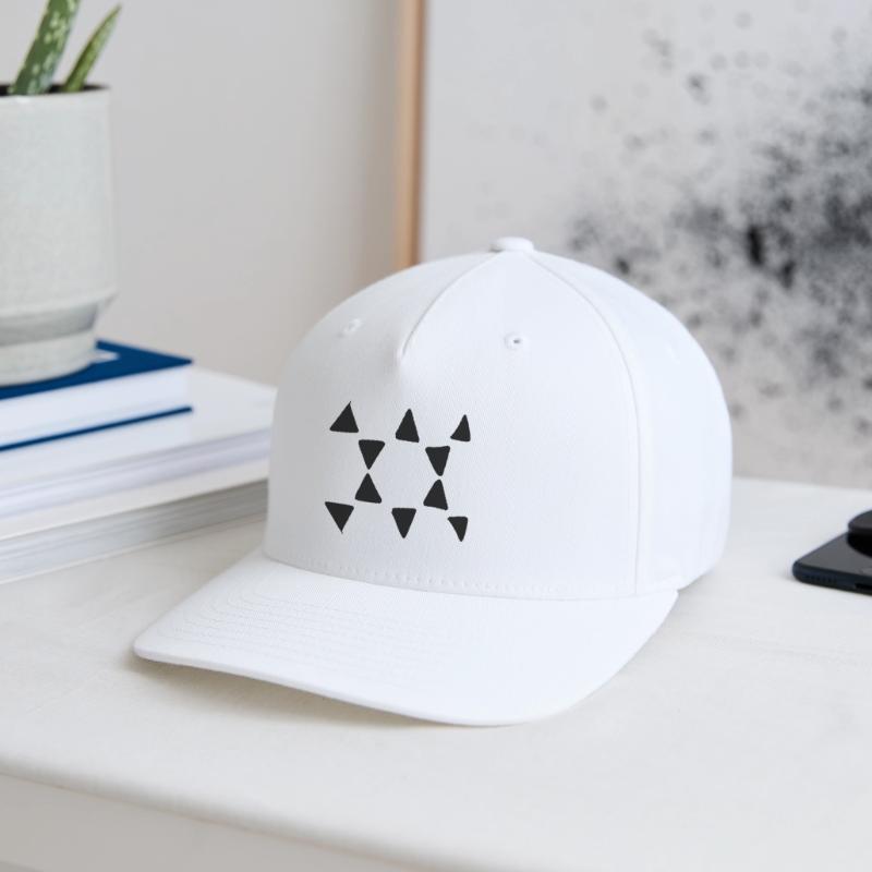 Triangular Pattern Triangular Shapes Flexfit Cap