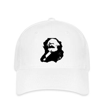 Karl Marx - Flexfit Cap - Weiß - Vorne