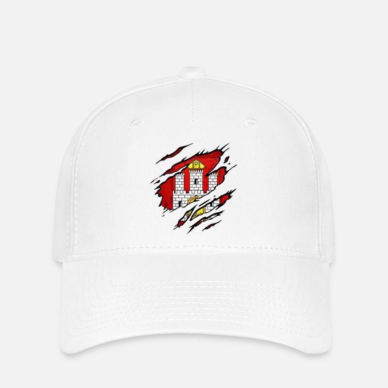 Włocławek - Polen - Flexfit Cap - Weiß