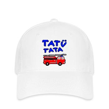 Fire brigade Tatütata - Flexfit Cap - white - Front