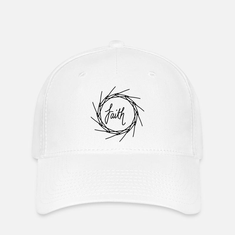 Faith - Flexfit Cap - white