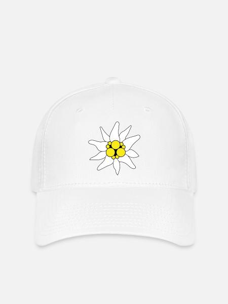 Edelweiss - Flexfit Cap - Weiß