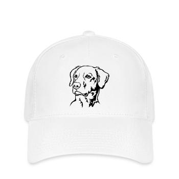 Labrador Head - Flexfit Cap - white - Front