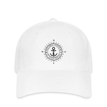 Heimathafen St Peter Ording - Flexfit Cap - Weiß - Vorne