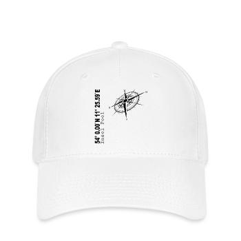 Insel Poel - Flexfit Cap - Weiß - Vorne