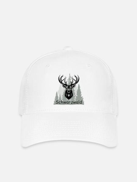 Schwarzwald - Flexfit Cap - Weiß