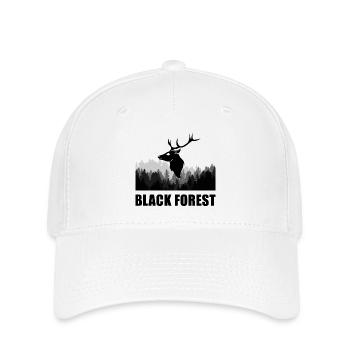 Black Forest - Flexfit Cap - Weiß - Vorne