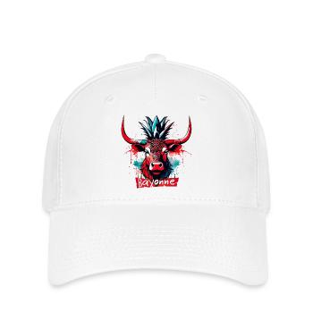 Féria de Bayonne ! Festayre - Casquette Flexfit - blanc - Devant