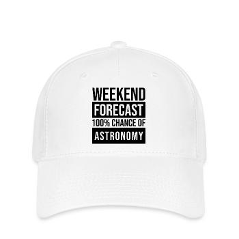 Astronomie - Flexfit Cap - Weiß - Vorne