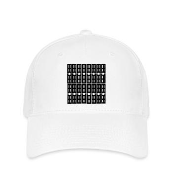 this Unique design - Flexfit Cap - white - Front