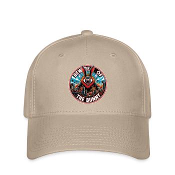 Attention à la catastrophe du lapin - Casquette Flexfit - kaki - Devant