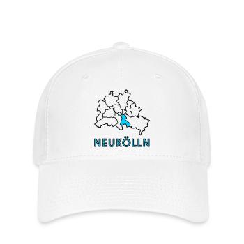 NEUKÖLLN, a district of Berlin - Flexfit Cap - white - Front