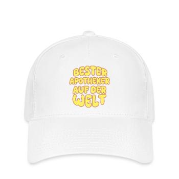 Pharmacien comme profession - Casquette Flexfit - blanc - Devant