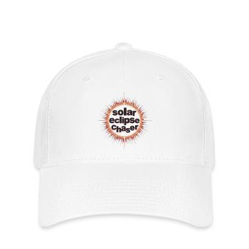 Solar eclipse chaser - Flexfit Cap - white - Front