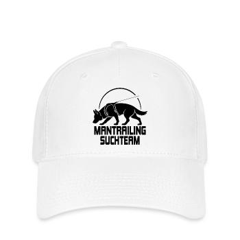 Chiens de recherche de l’équipe de chasse du berger allemand - Casquette Flexfit - blanc - Devant
