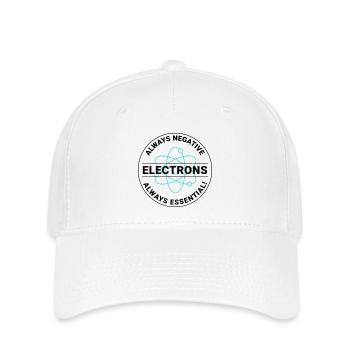 Elektriker Humor Elektrotechniker Ingenieur - Flexfit Cap - Weiß - Vorne