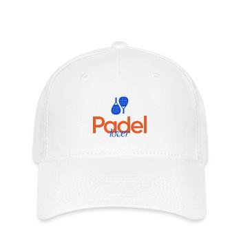 Padel Addict Tennis Lover Sport Elegant - Flexfit Cap - white - Front