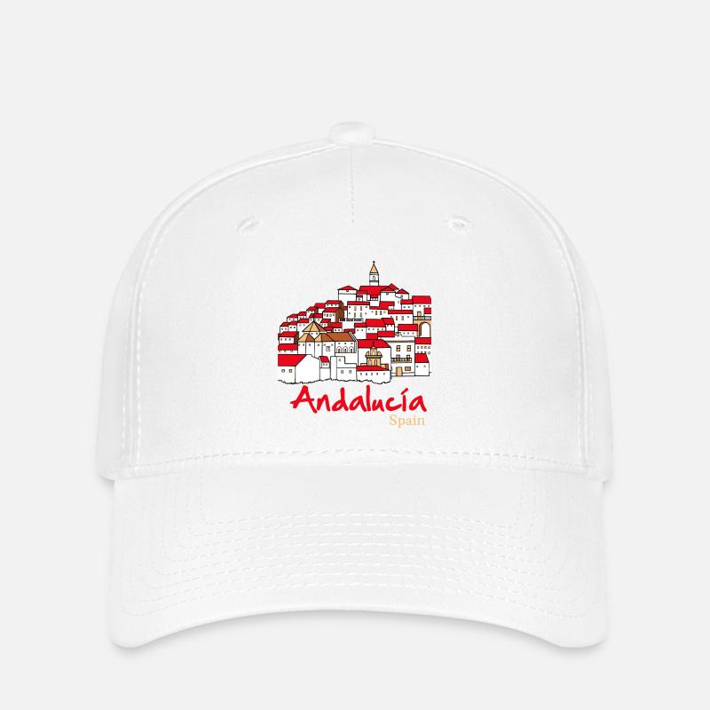 Andalucia 2 - Flexfit Cap - Weiß