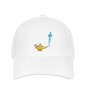 Genie - Flexfit Cap - Weiß - Vorne