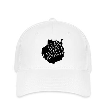 Gran Canaria - Flexfit Cap - Weiß - Vorne
