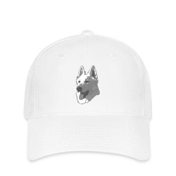 Berger Blanc Suisse - Flexfit Cap - Weiß - Vorne