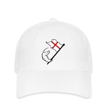 Union Jack - Flexfit Cap - white - Front