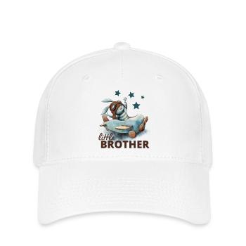Kleiner Bruder - Flexfit Cap - Weiß - Vorne