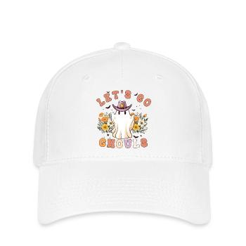Let’s Go Chouls Halloween - Casquette Flexfit - blanc - Devant