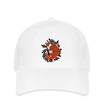 Fuchs - Flexfit Cap - Weiß - Vorne