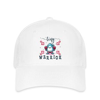 Tiny Warrior - Encouragement - Lucky Charm - Flexfit Cap - white - Front