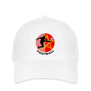 Football - Flexfit Cap - white - Front