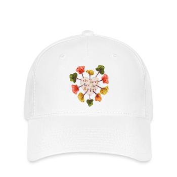 Heart full of trees - Flexfit Cap - white - Front