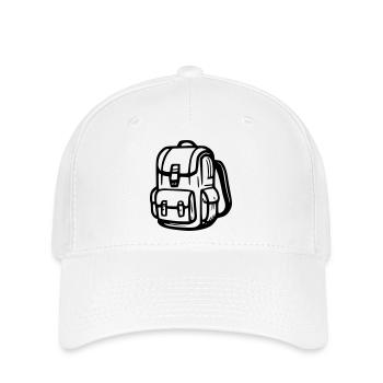 Survival backpack - Flexfit Cap - white - Front