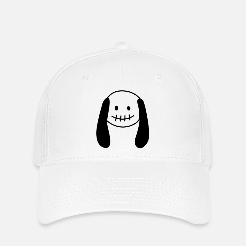 Zombie Doll – Cute & Creepy Combined - Flexfit Cap - white