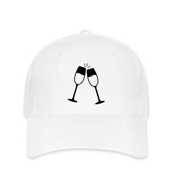 Toaste - Flexfit Cap - Weiß - Vorne