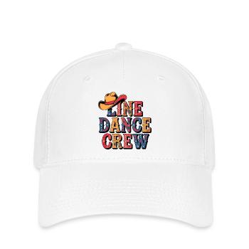 Équipe de danse en ligne - Casquette Flexfit - blanc - Devant