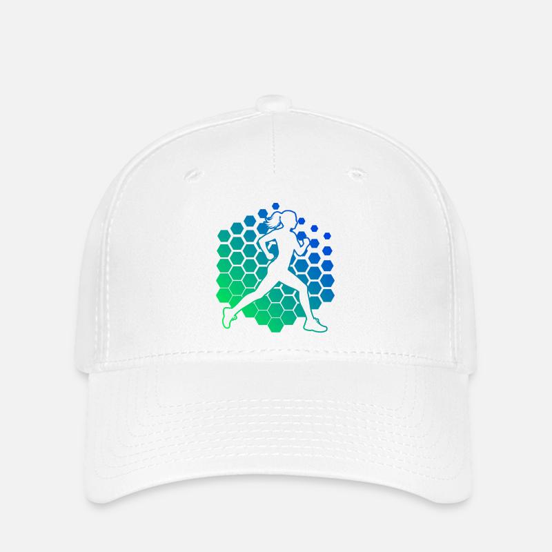 Gift idea for a running with running - Flexfit Cap - white