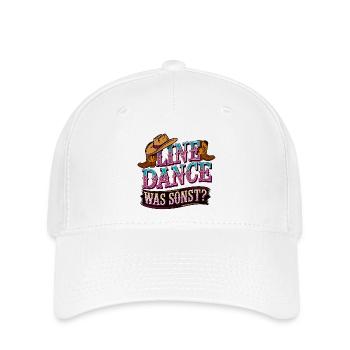 Line Dance Was sonst? Ich bin Line Dancer - Flexfit Cap - Weiß - Vorne