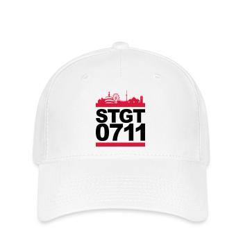 STGT 0711 - Flexfit Cap - Weiß - Vorne