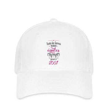 Année 2001 (fe) - Casquette Flexfit - blanc - Devant