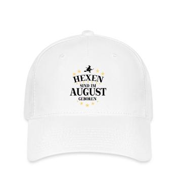 Sorcière août - Casquette Flexfit - blanc - Devant