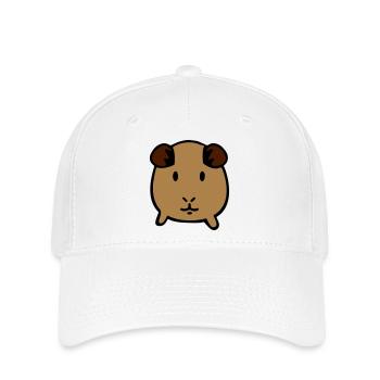 guinea pig - Flexfit Cap - white - Front